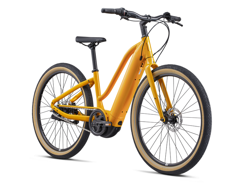 Momentum Transend E+ Mid-Step 2024 Electric Hybrid Bike - Bumblebee-2